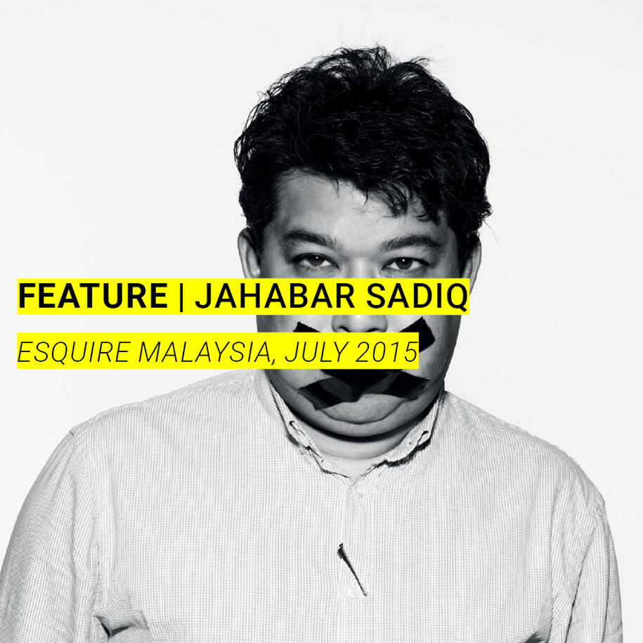 Esquire Feature Jahabar Sadiq July 2015