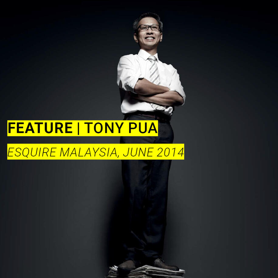 Esquire Feature Tony Pua June 2014